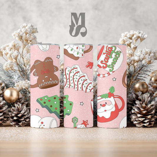Tumbler 20 oz - Tasse de Noël