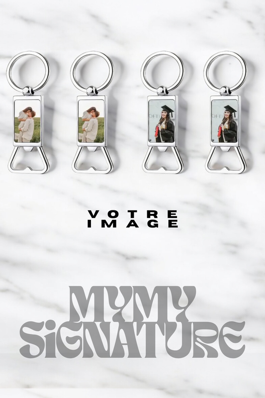 Porte clef ouvre bierre personnalisé
