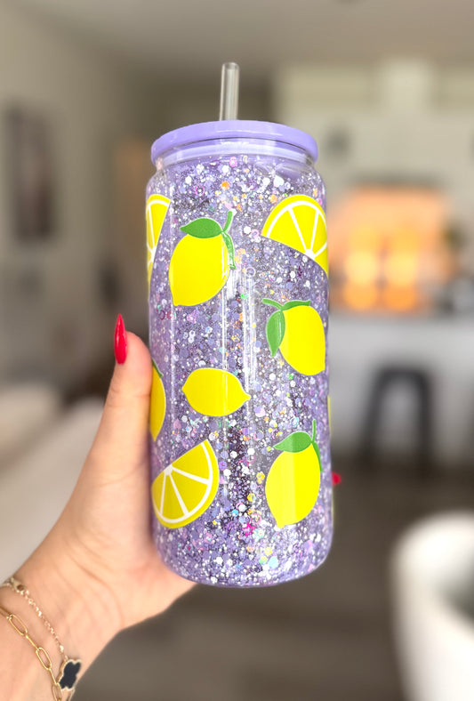 Verre magique en vitre - Citron