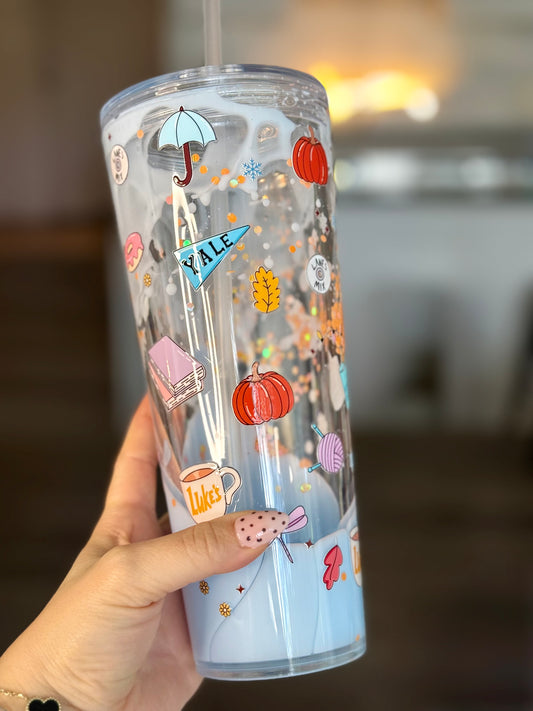 Verre magique 24 oz en plastique - Gilmore girl 🍂