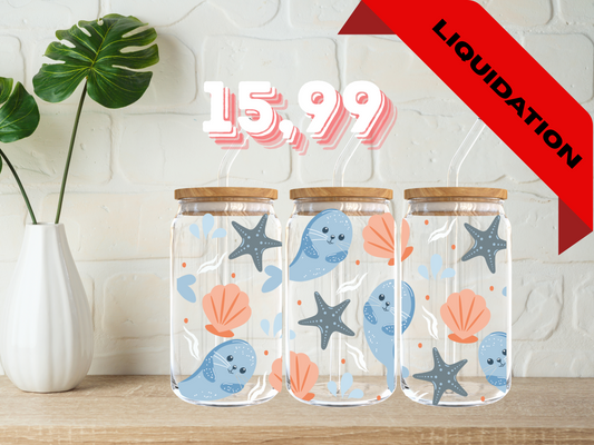 Modèle 16 oz - Loutres