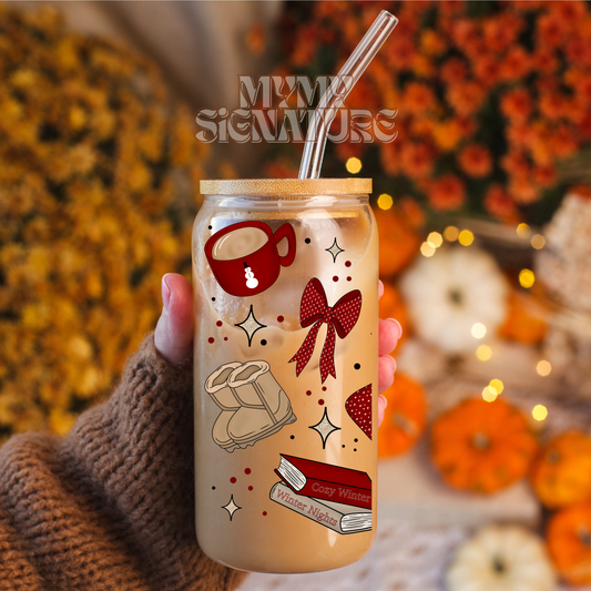 Modèle 16 oz - Cozy red apple