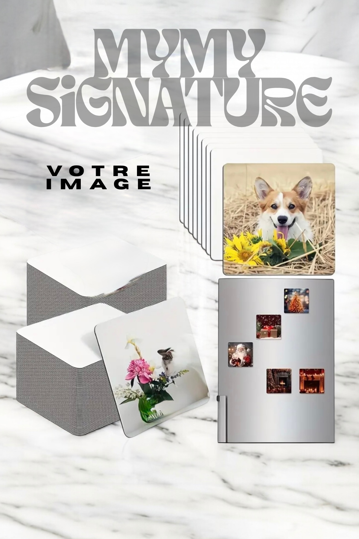 Aimant décoratif personnalisé