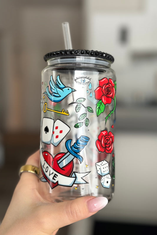 Modèle 16 oz - Tattoo Trad