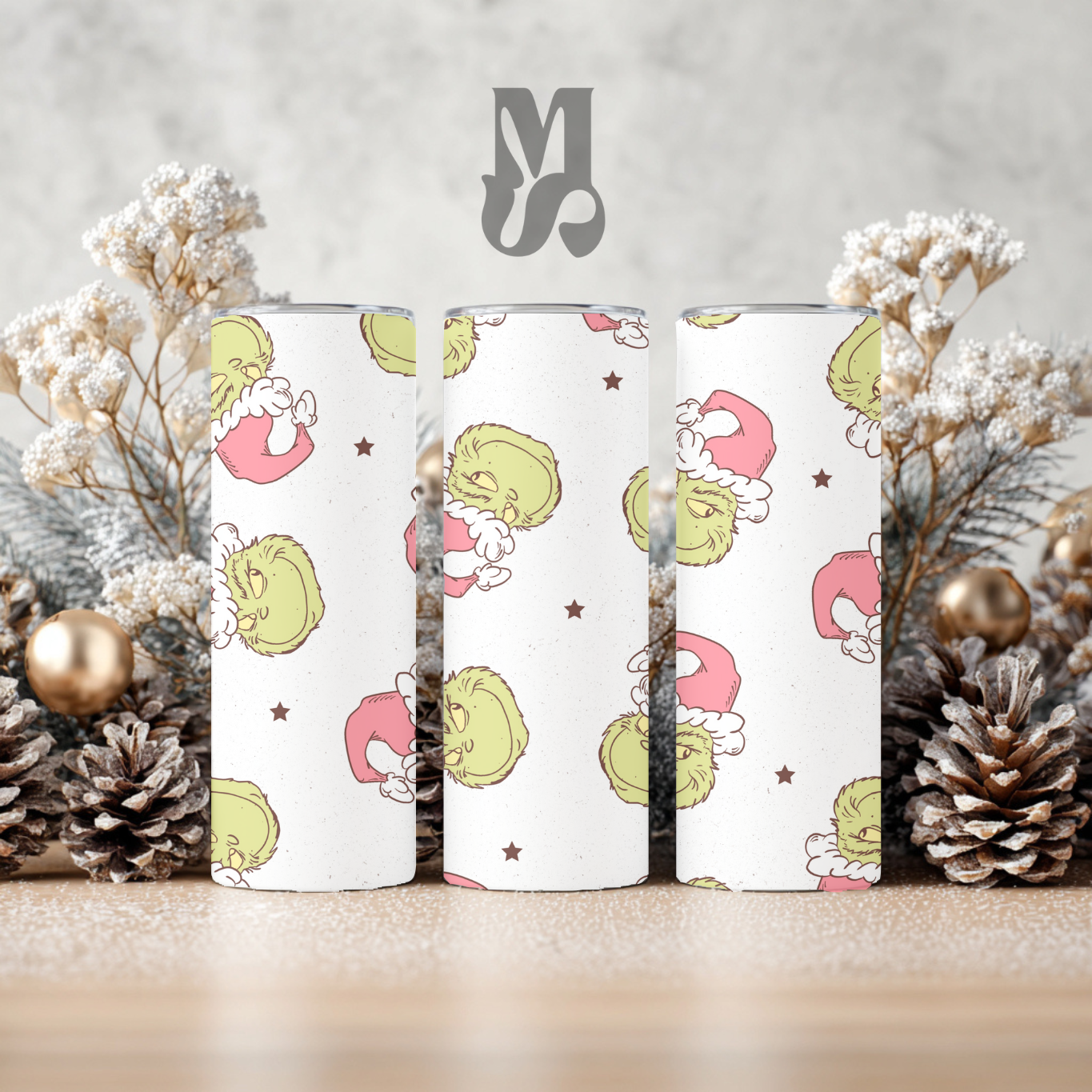 Tumbler 20 oz - Grinchy