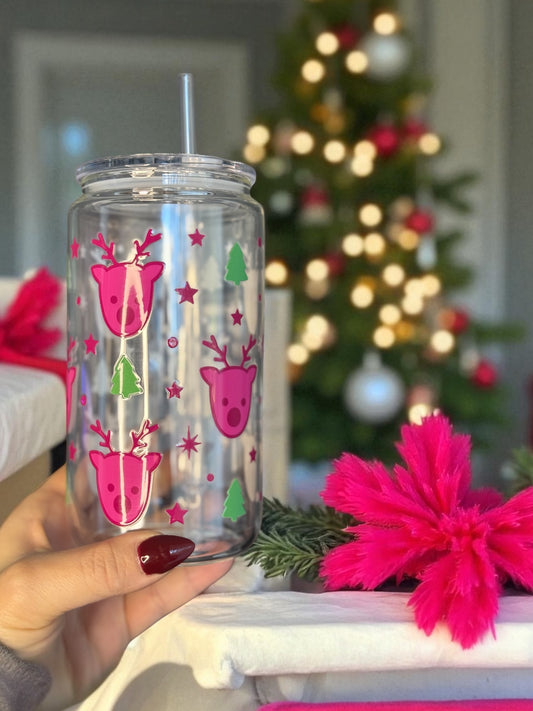 Modèle 16 oz - Reines roses