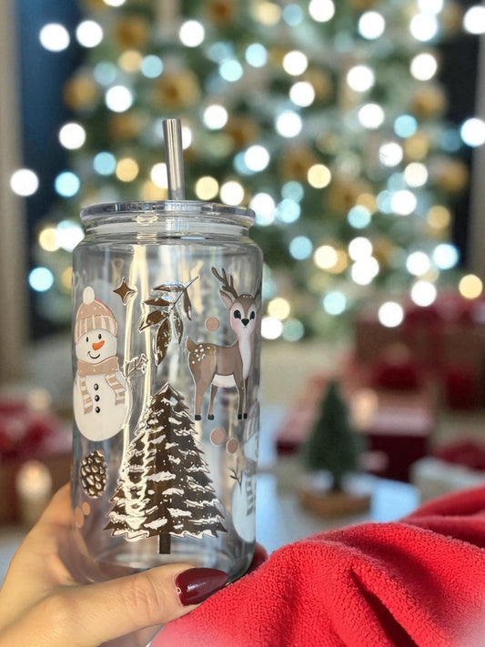 Modèle 16 oz - Snowman