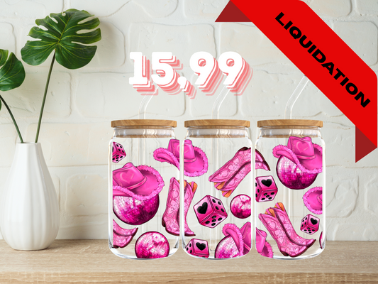 Modèle 16 oz - Pink Cowgirl