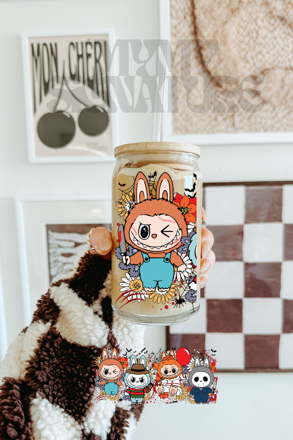 Modèle 16 oz - Labubu Halloween