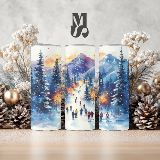 Tumbler 20 oz - Ski portrait