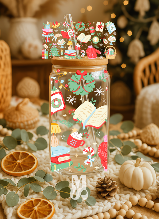 Modèle 16 oz - Livres de Noël