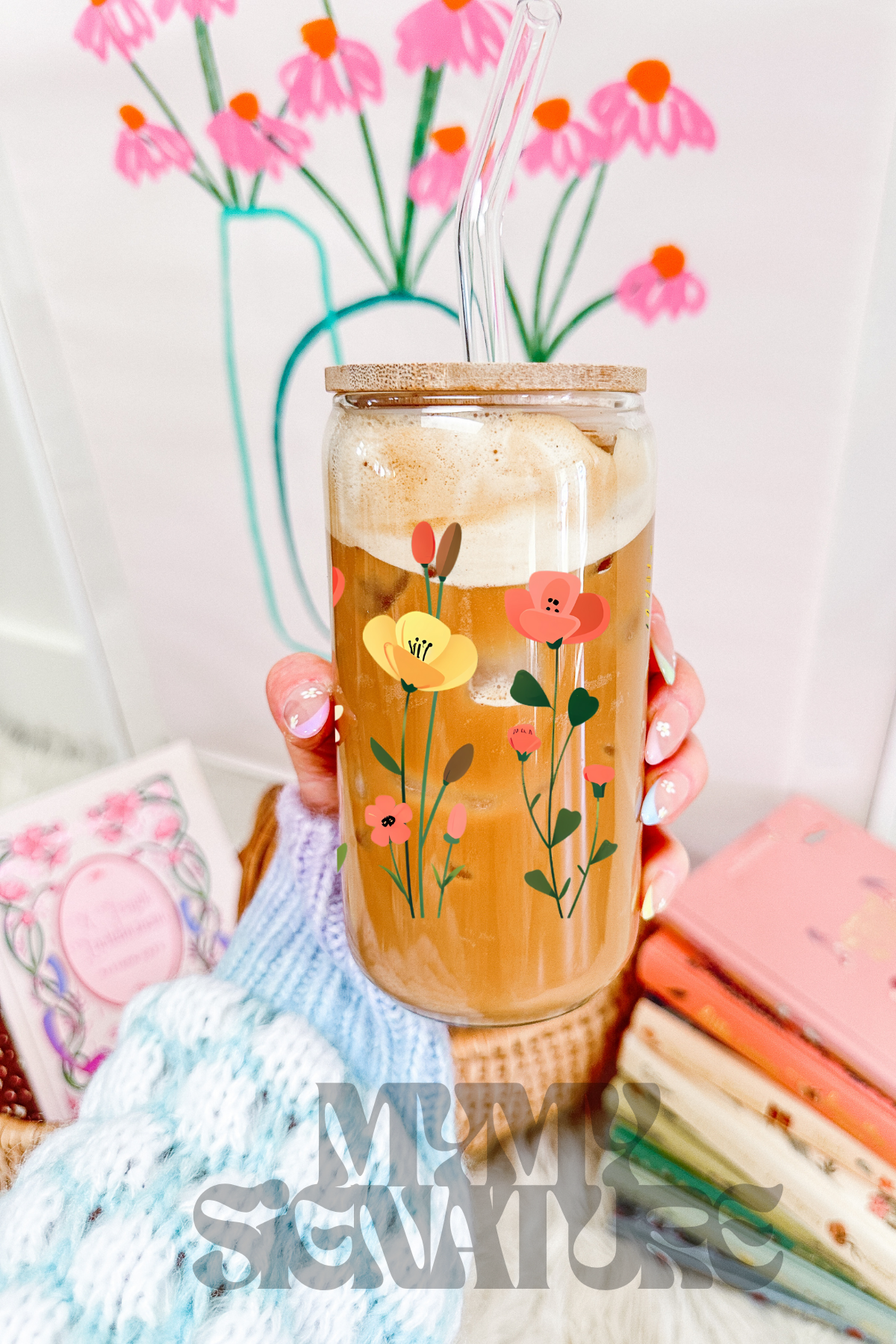 Modèle 16 oz - Fleurs sauvages