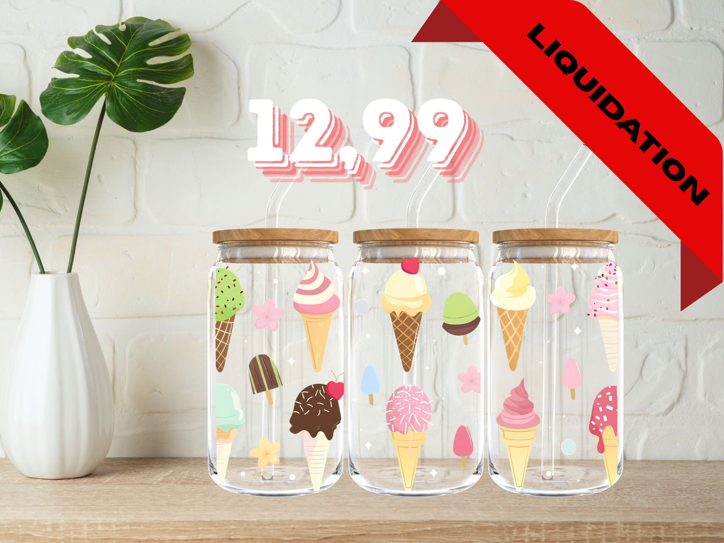 Modèle 16 oz - Ice-cream