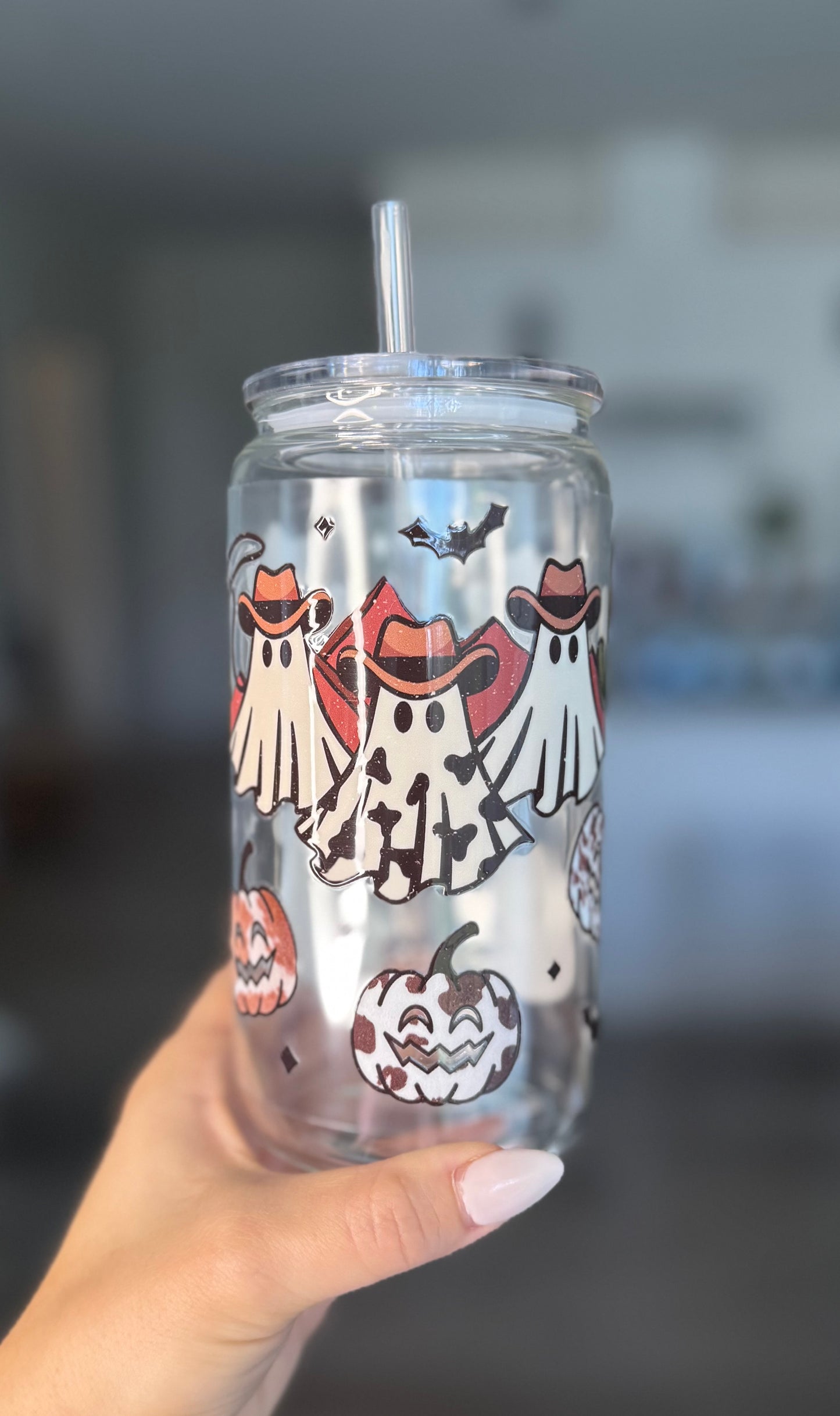 Modèle 16 oz - Cowghost - 🎃