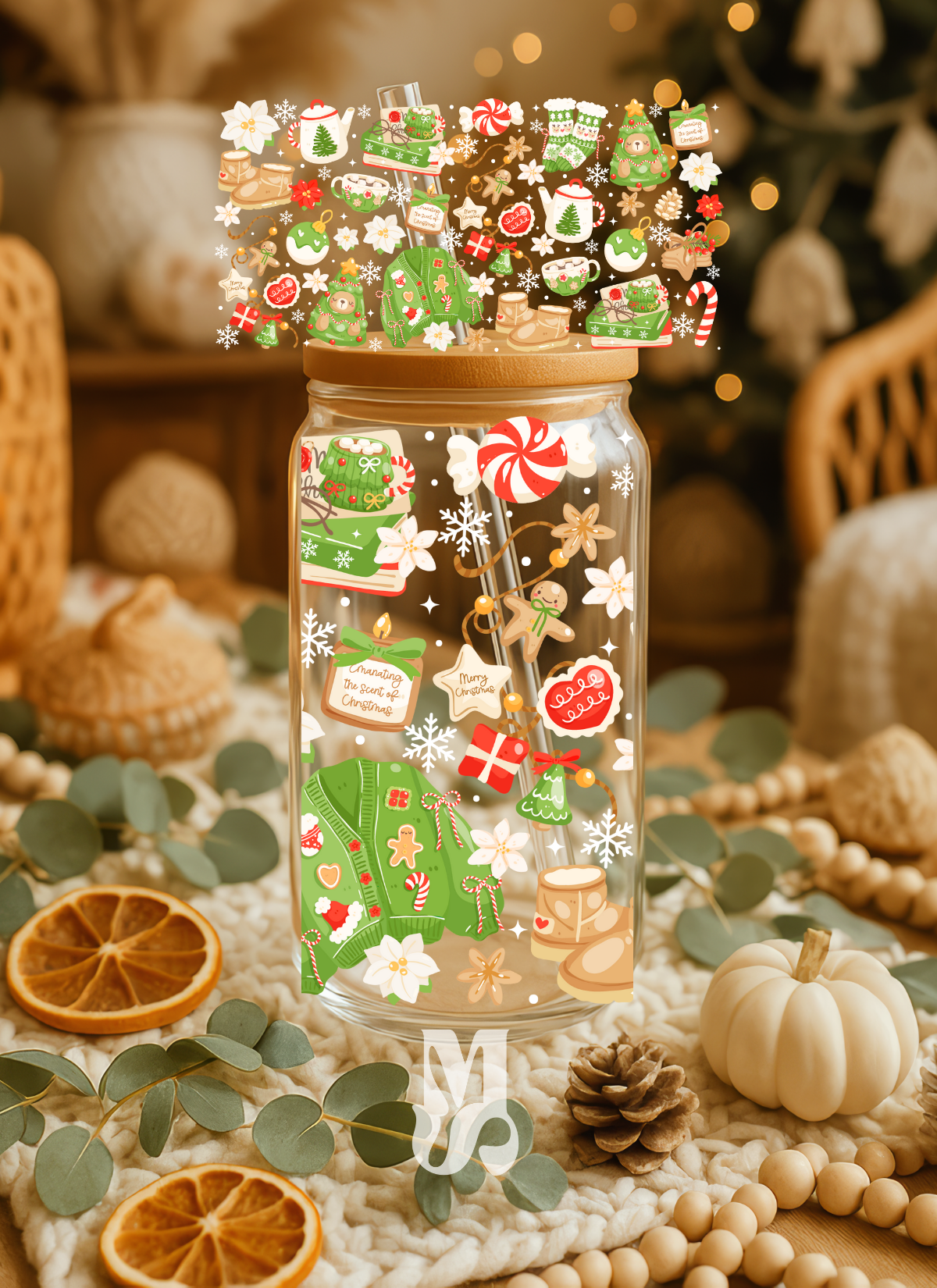 Modèle 16 oz - Merry Christmas