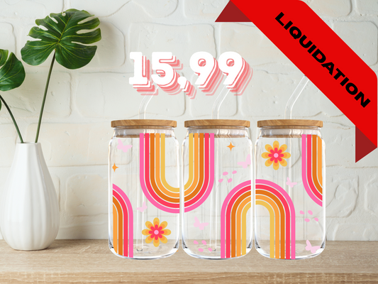 Modèle 16 oz - Retro flash