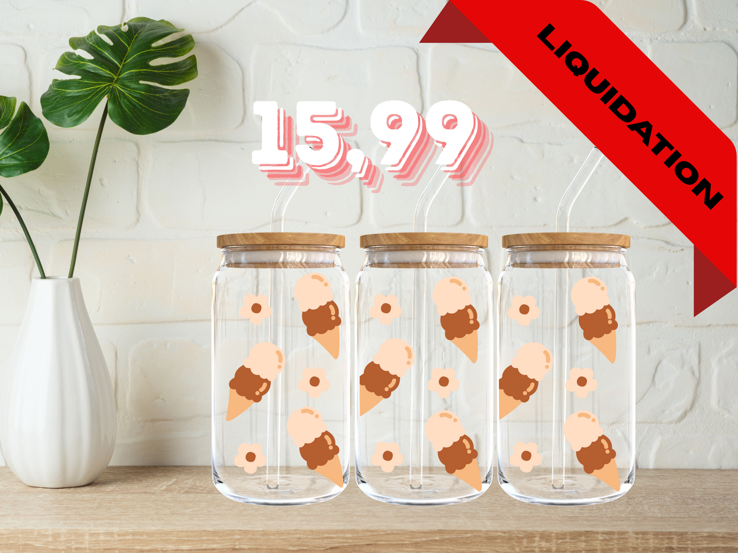 Modèle 16 oz - Cornets