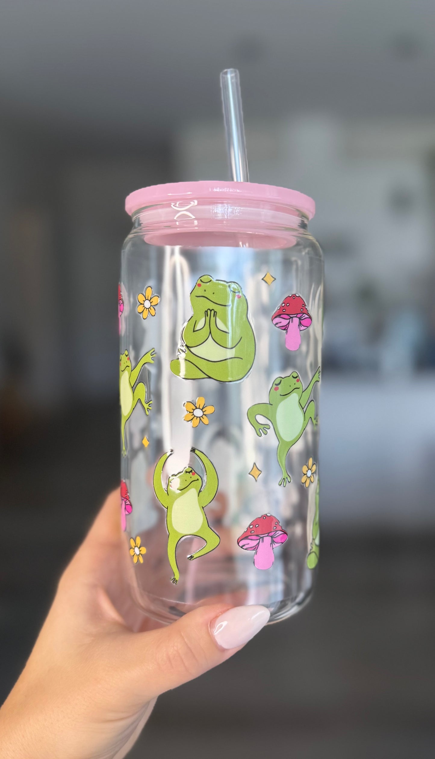 Modèle 16 oz - 🐸  🧘