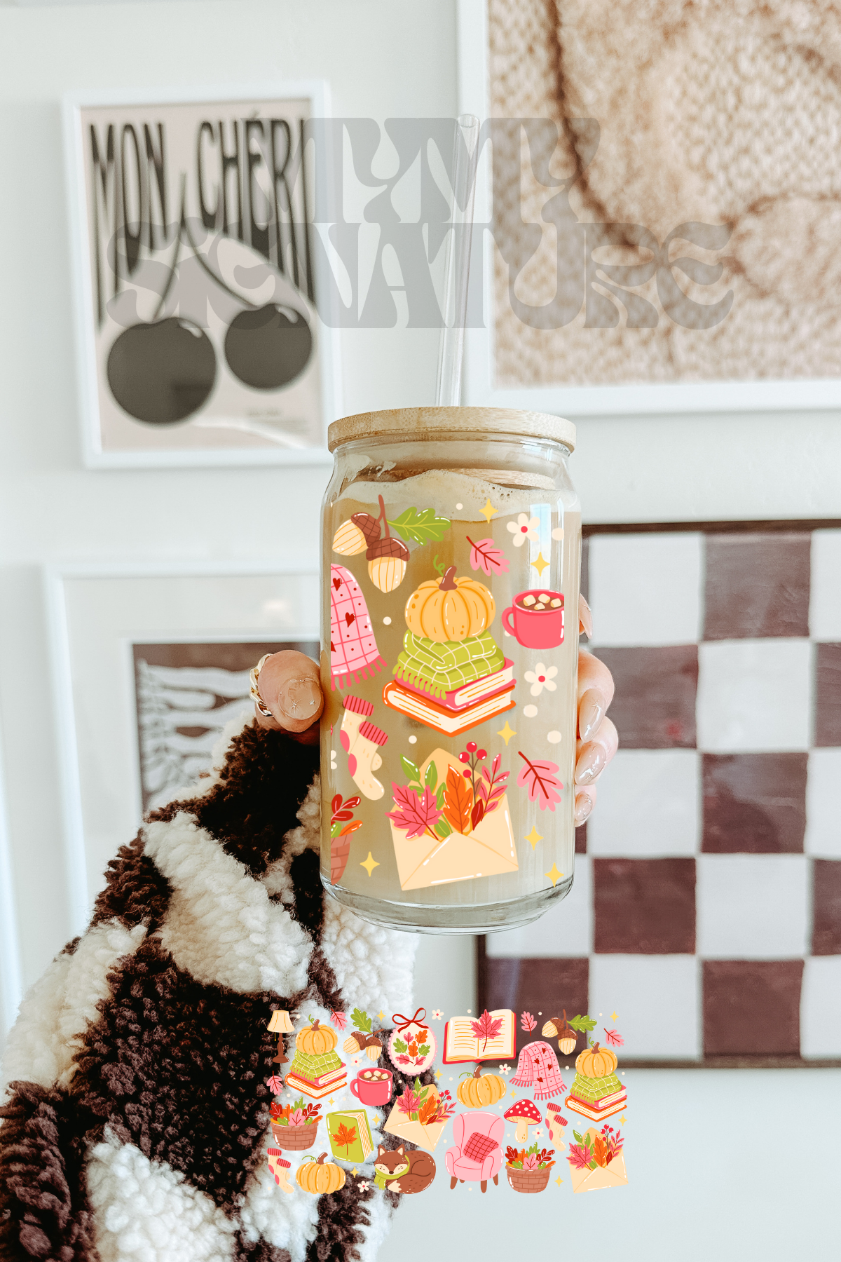 Modèle 16 oz - Lecture d'automne