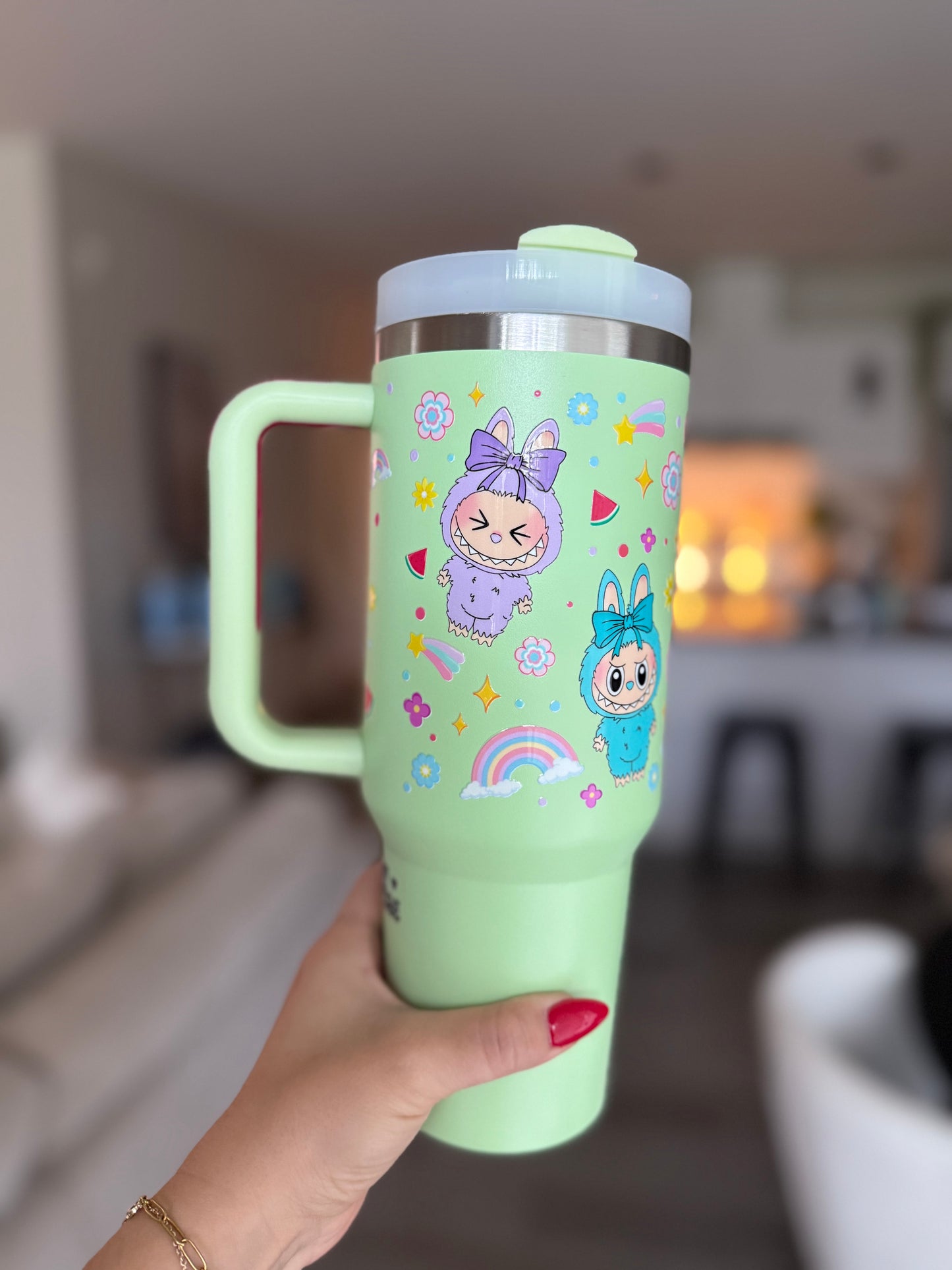 40 oz tumbler - Labubu