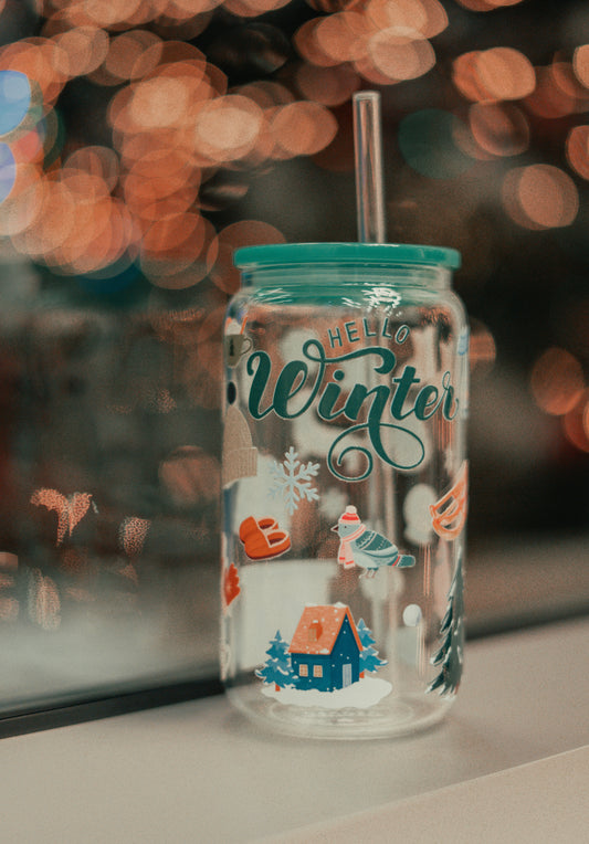 Modèle 16 oz -  Hello Winter