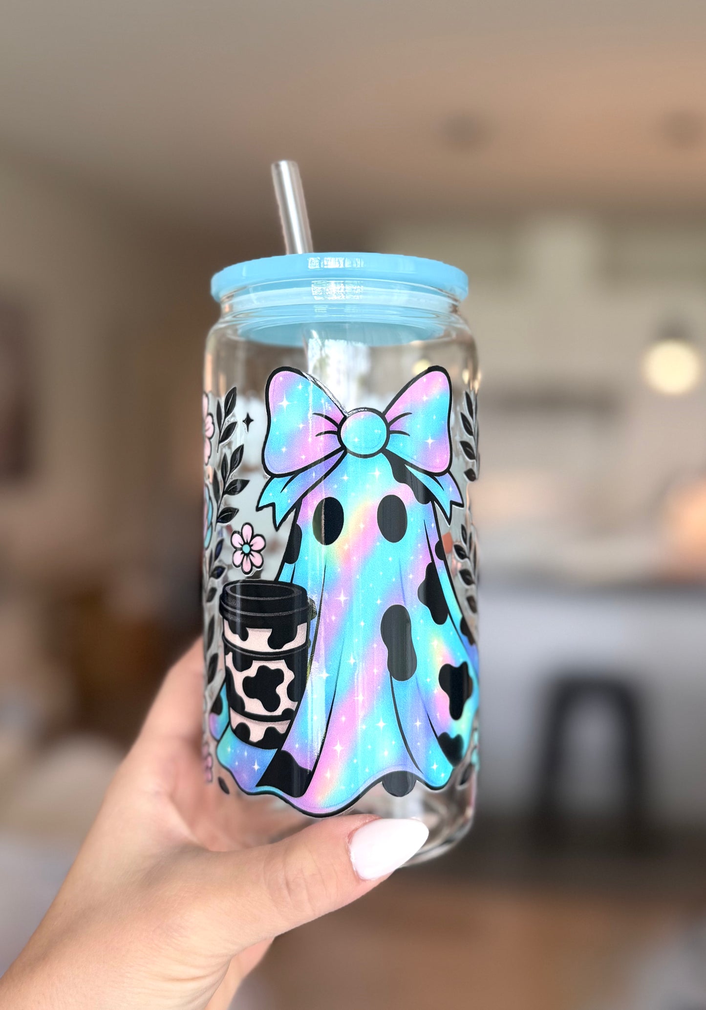 Modèle 16 oz - Colorfull ghost