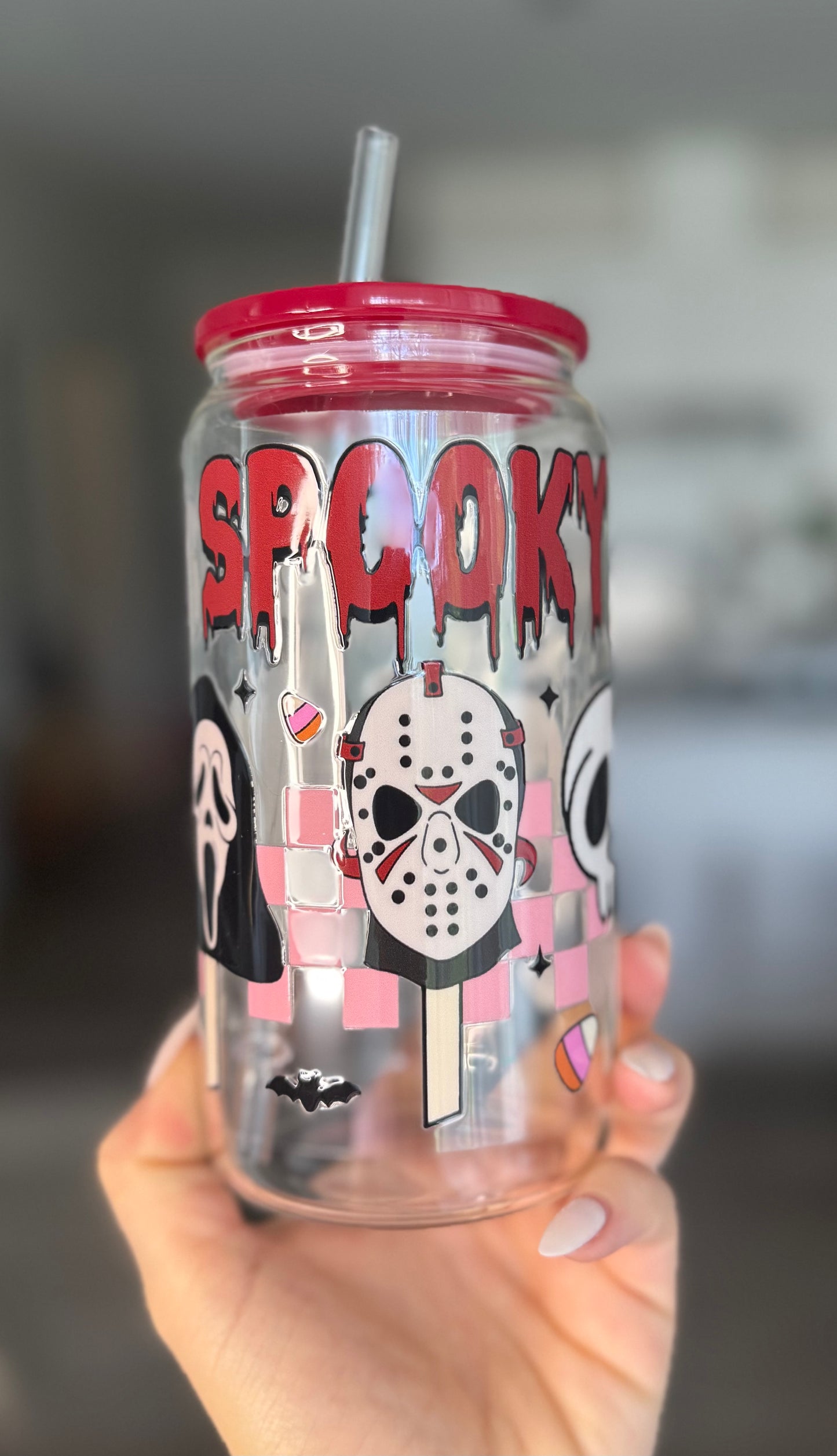 Modèle 16 oz - Personnage Halloween Sweet ans spooky