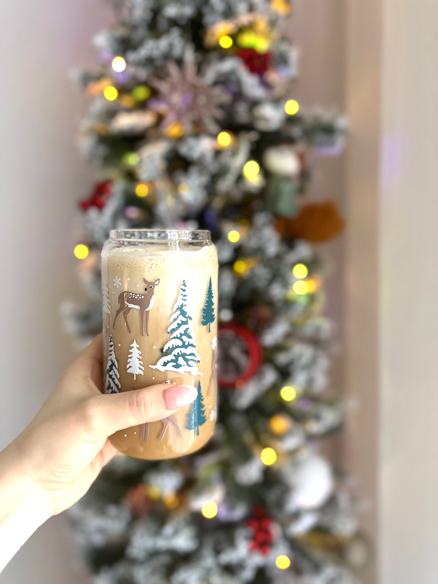 Modèle 16 oz - Forêt d'hiver