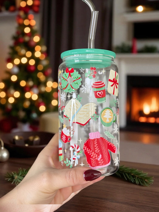 Modèle 16 oz - Livres de Noël