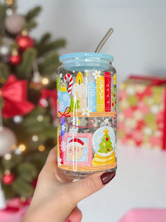 Modèle 16 oz - Bibliothèque de Noël